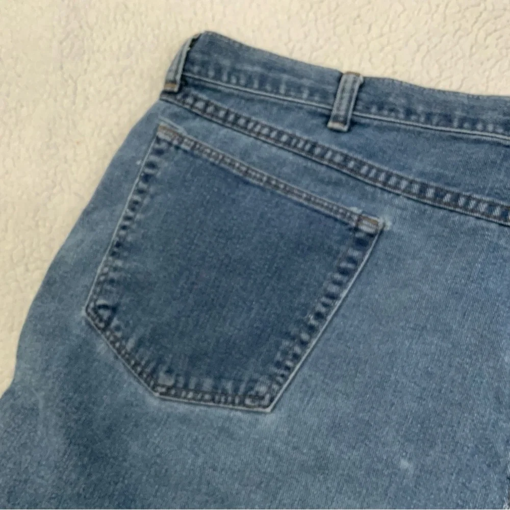 Wrangler Vintage Size 42 Jean Shorts 100% Cotton Medium Wash Denim Made In USA